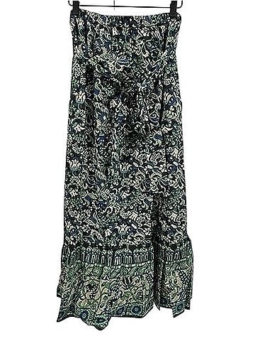 Tuckernuck Batik Green And Blue Floral Hampton Casual Skirt (view 1)