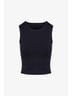 Commando Solid Black Neoprene Ceo Shell Top in Black Size S - photo 4