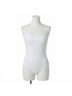 Commando Solid White Neoprene Cami Bodysuit in White Size L - photo 1