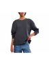 Free People Solid Black Hustle Layer Tee in Washed Black Size L - photo 2