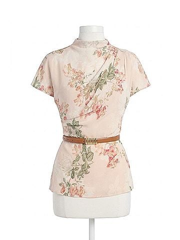 Favorite Daughter The Graceful Top in Light Peach/Rose (view 1)