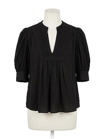 Ulla Johnson Women's Desdra Top in Black (view 1)
