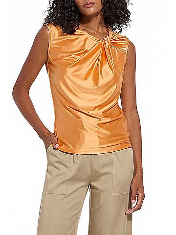 Lyssé Selene Twisted Shoulder Top in Solar Ray (view 2)