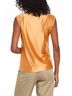 Lyssé Solid Orange Selene Twisted Shoulder Top in Solar Ray Size M - photo 3
