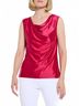 Lyssé Solid Red Freida Draped Top in Cherry Size XL - photo 2