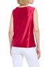Lyssé Solid Red Freida Draped Top in Cherry Size XL - photo 3