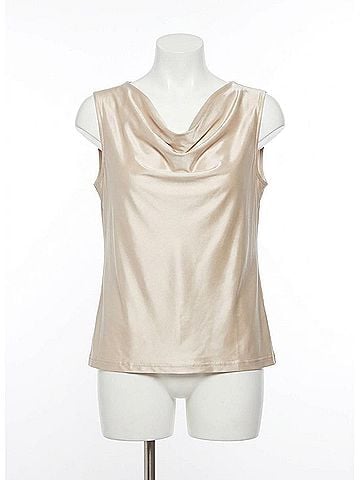 Lyssé Freida Draped Top in Oat (view 1)