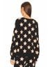 Chaser Black Star Toss Pullover Top in Black Size XS - photo 3