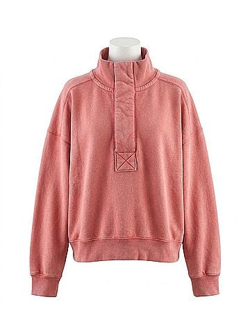 Free People Timeless Pullover Sweater in Salsa (view 1)