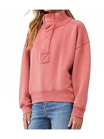 Free People Timeless Pullover Sweater in Salsa (view 2)