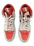 Jordan Gray Red Sneakers Size 6 1/2 - photo 2