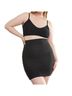 Commando Solid Black Two-Faced Tech Half Slip Skirt in Black Size XS - photo 2