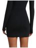 Commando Solid Black Neoprene Micro-Mini Skirt in Black Size XL - photo 3