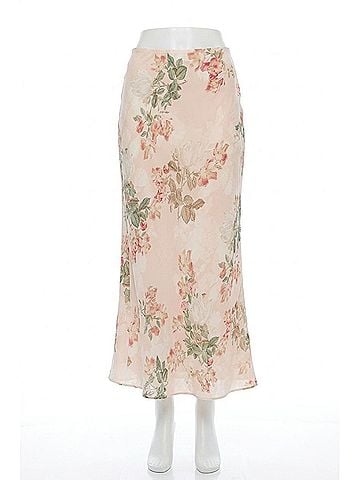 Favorite Daughter The Favorite Skirt in Light Peach Rose (view 1)