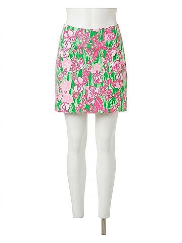 Lilly Pulitzer Monica Upf 50+ Pearl Skort in Putting Green Hannah Golf (view 1)