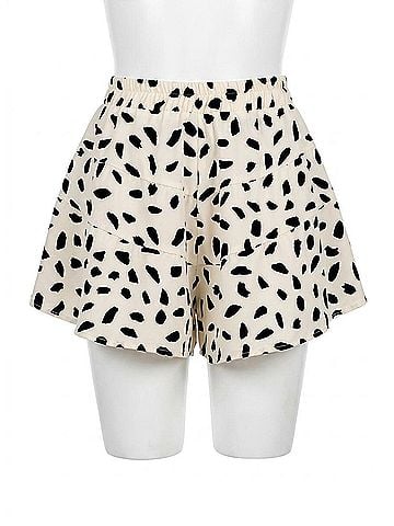 ee:some Spotted Shorts in Off White Mix (view 1)