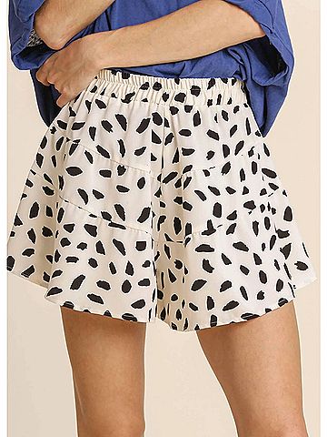 ee:some Spotted Shorts in Off White Mix (view 2)