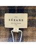 Sézane Plaid Brown Blue Wool Dress Size 2 - photo 4
