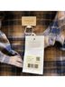 Sézane Plaid Brown Blue Wool Dress Size 2 - photo 5