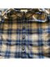 Sézane Plaid Brown Blue Wool Dress Size 2 - photo 3