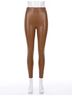 Commando Solid Brown Faux Leather Legging in Cocoa Size XL - photo 1