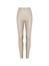 Commando Solid Brown Faux Leather Legging in Sand Size XL - photo 4
