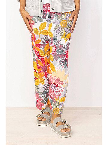 Habitat Floral Flood Pant in Melon (view 2)