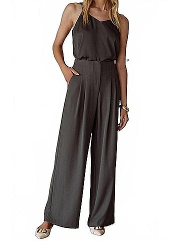 Skies Are Blue Adria Trouser Pants in Caper (view 2)