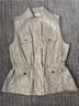 Chico's Gold Ivory Vest Size L - photo 9