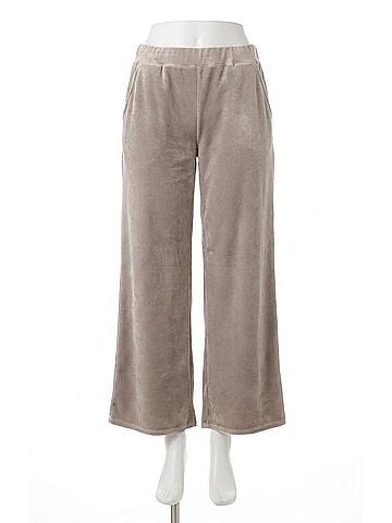 Habitat Cozy Velour Zen Pant in Latte (view 1)