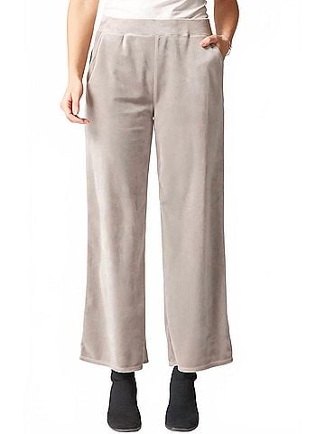 Habitat Cozy Velour Zen Pant in Latte (view 2)