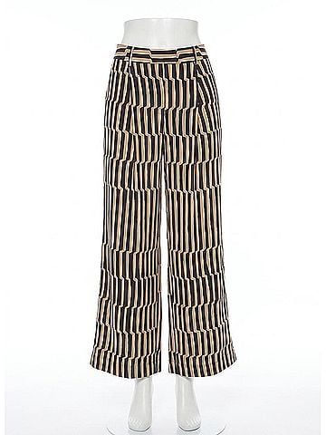 Lyssé Santana Pleated Trouser in Breezy Step (view 1)
