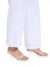 Lyssé Solid White Scout Cuffed Cargo Pants in White Size XL - photo 5