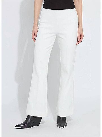 Lyssé Pull On Pant in Snow White (view 2)