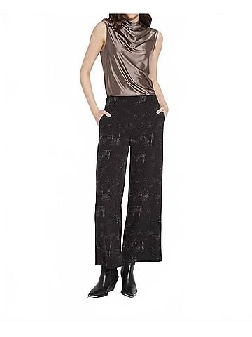 Lyssé Women's Genesis Stretch Woven Pant in Cosmic Ash (view 2)
