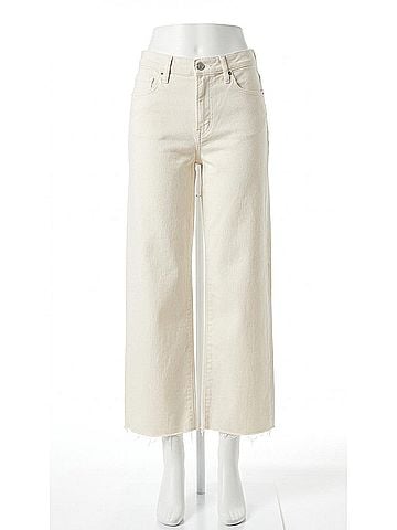 Hidden Jeans High Rise Dad Jeans in Ecru (view 1)