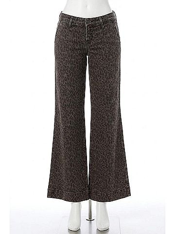 Hidden Jeans Women's Ariana Cheetah Print Denim in Brown (view 1)