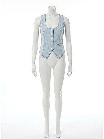 Bella Dahl Scoop Neck Vest in Oasis Spray (view 1)