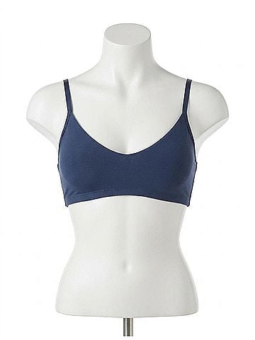 Commando Butter Bralette in Bright Navy (view 1)