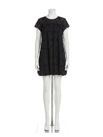 Amanda Uprichard Chandler Dress in Black (view 1)