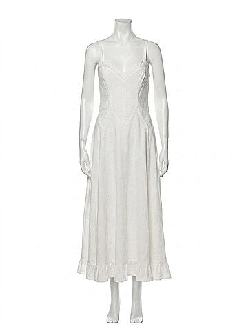 Free People Women's Another Season Maxi Dress in White (view 1)