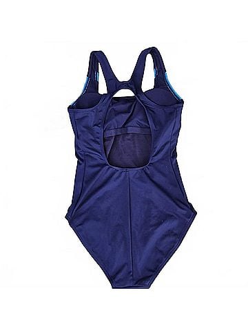 TYR Women's Durafast Elite Max Splice Controlfit Swimsuit in Turq/Navy (view 2)