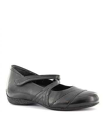 Ziera Women's Xray M Mary Jane in Black Leather (view 2)