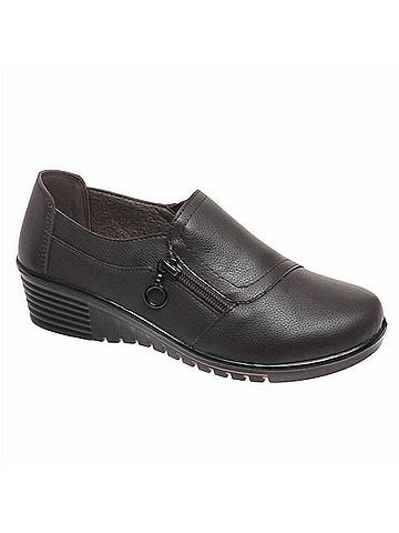 Pierre Dumas Women's Karen-40 Slip-On Loafers in Brown (view 1)