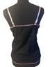 Unknown CC Black Pink White Sleeveless Top Size 6 - photo 2
