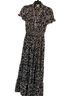 Max Studio Floral Black White Jumpsuit Size S - photo 1