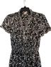 Max Studio Floral Black White Jumpsuit Size S - photo 6