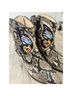 Sophia Webster 100% Snakeskin Snake Print Multi Color Boots Size 10 - photo 11