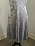 Calvin Klein Solid Gray Silver Cocktail Dress Size 6 - photo 5