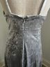 Calvin Klein Solid Gray Silver Cocktail Dress Size 6 - photo 6